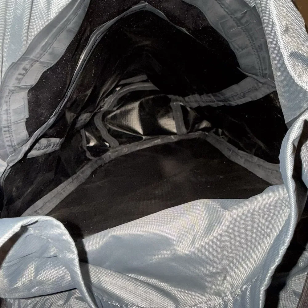 L.L. Bean All Conditions Daypack Hiking Backpack Waterproof 24L Black Blue